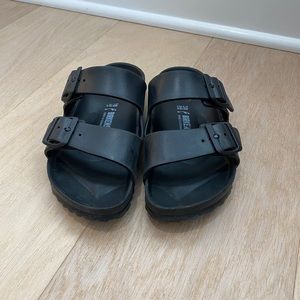 Black Birkenstocks - gently used!